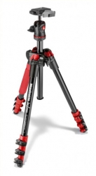 Штатив Manfrotto MKBFRA4R-BH Befree + голова (красный)